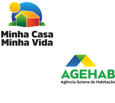 Logos do Minha Casa Minha Vida e da AGEHAB